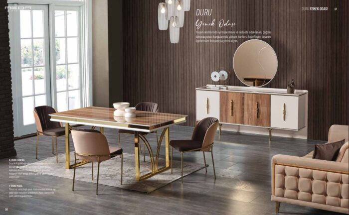 Duru Esszimmer Set – Bild 1
