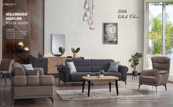 Divan Sitzgarnitur 3+2+1er – Bild 1