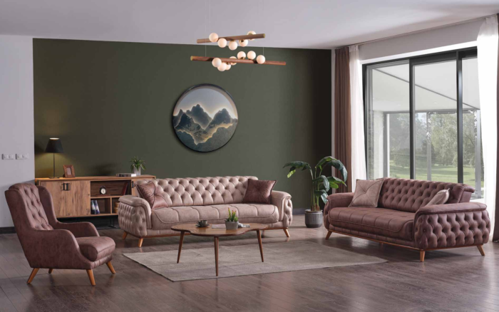 Sidney Sitzgarnitur 3+3+1 – Bild 1